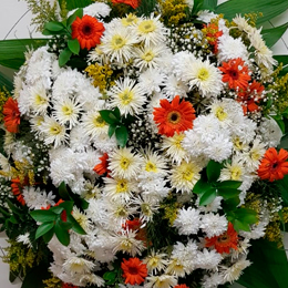 coroa de flores